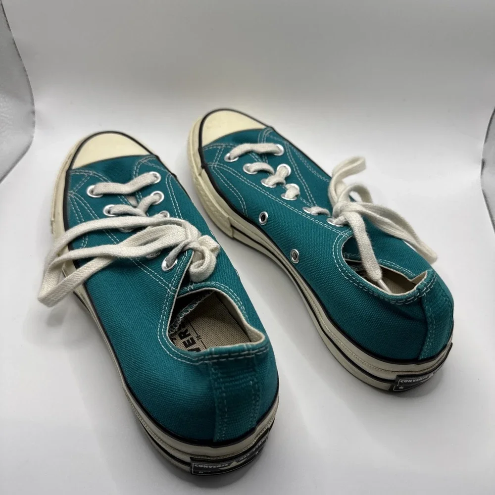 Converse All Star Teal Size 5 1/2 #1077